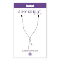 Zaciski na sutki - Sportsheets Sincerely Teardrop Nipple Clips