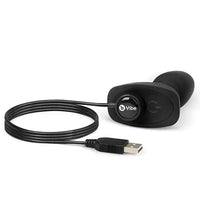 B-Vibe Rimming Petite Black - Zdalnie Sterowany Korek Analny Premium!