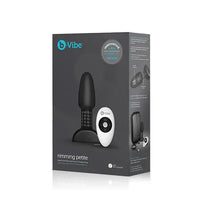 B-Vibe Rimming Petite Black - Zdalnie Sterowany Korek Analny Premium!