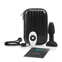 B-Vibe Rimming Petite Black - Zdalnie Sterowany Korek Analny Premium!
