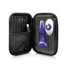 B-Vibe Rimming Petite Purple - Zdalny Korek Analny z Rotacją!