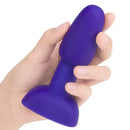 B-Vibe Rimming Petite Purple - Zdalny Korek Analny z Rotacją!