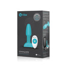 B-Vibe Rimming Petite Teal - Stylowy Korek Analny z Rotacją!