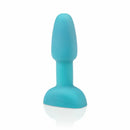 B-Vibe Rimming Petite Teal - Stylowy Korek Analny z Rotacją!