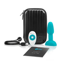 B-Vibe Rimming Petite Teal - Stylowy Korek Analny z Rotacją!