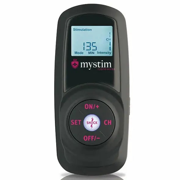 estaw sterujący bezprzewodowo - Mystim Cluster Buster eStim Starterkit